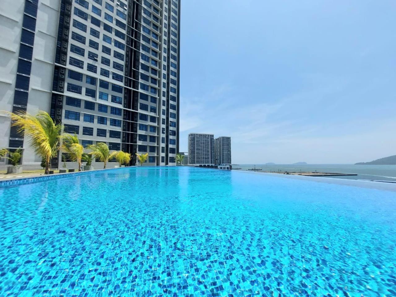 J'Stay Seaview Suite Jesselton Quay Kota Kinabalu Esterno foto